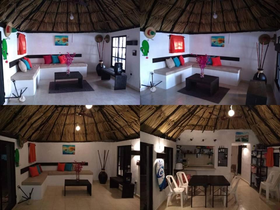 Casa Gama-Playa Orilla Del Mar, Beach And Town Boxol Esterno foto